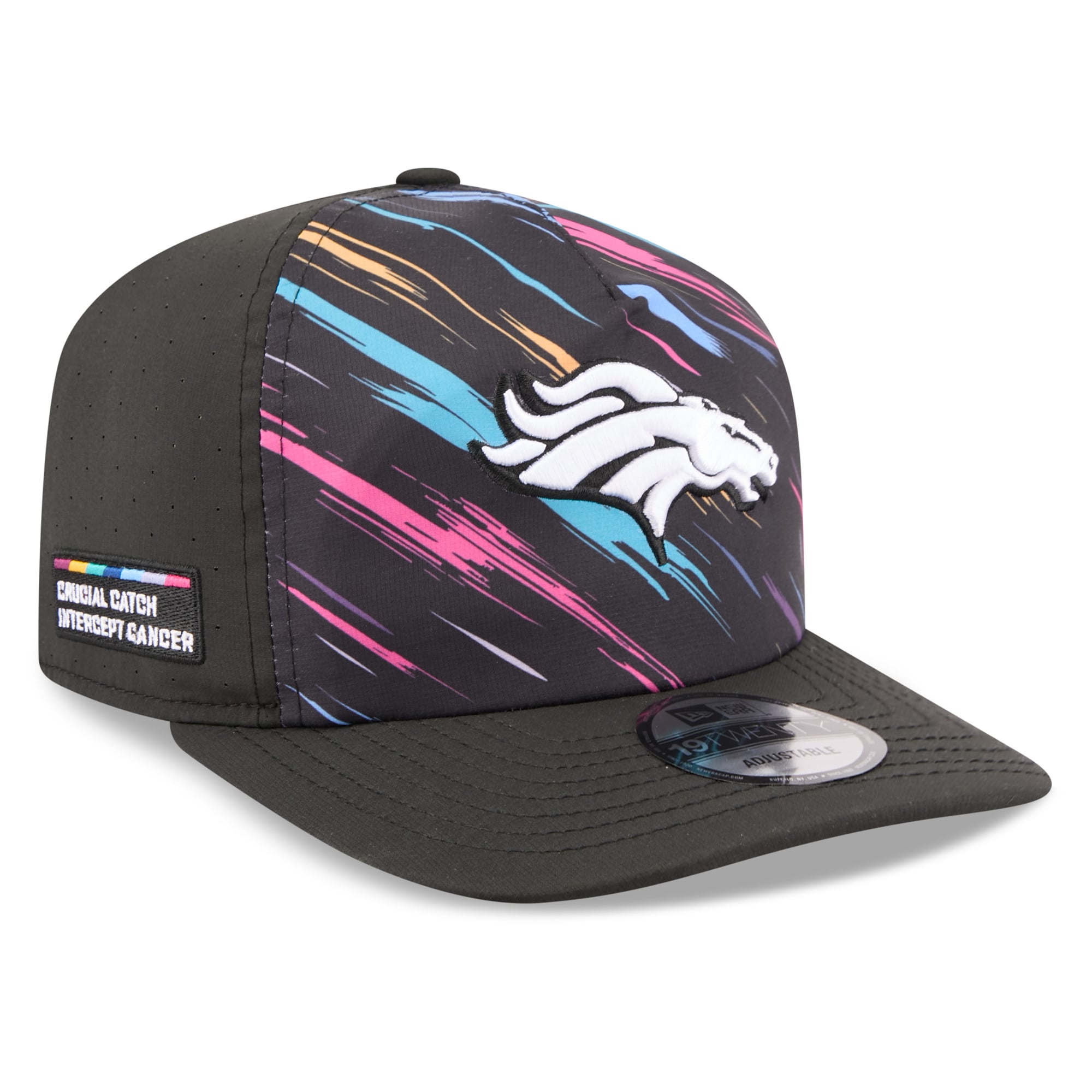 Men's New Era Black Denver Broncos 2026 NFL Crucial Catch 19TWENTY Adjustable Hat