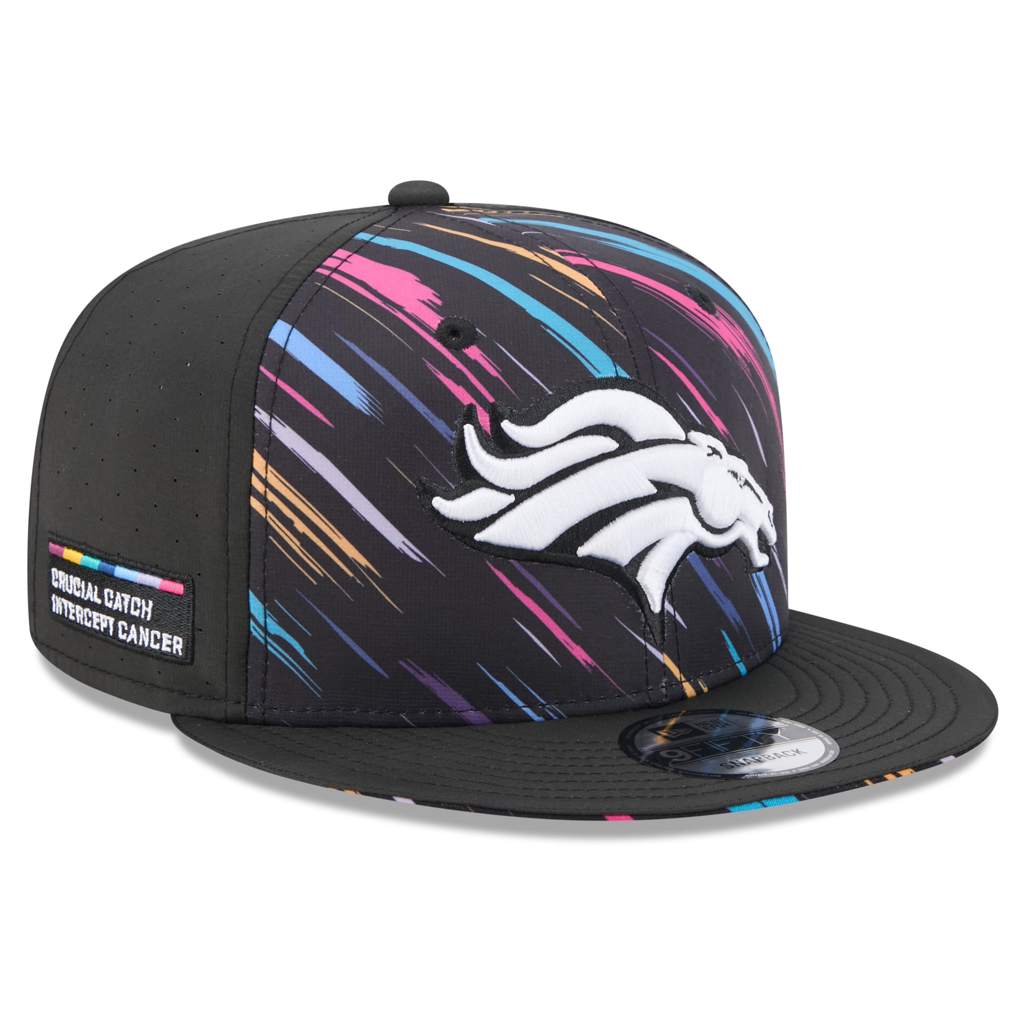 Men's New Era Black Denver Broncos 2026 NFL Crucial Catch 9FIFTY Snapback Hat