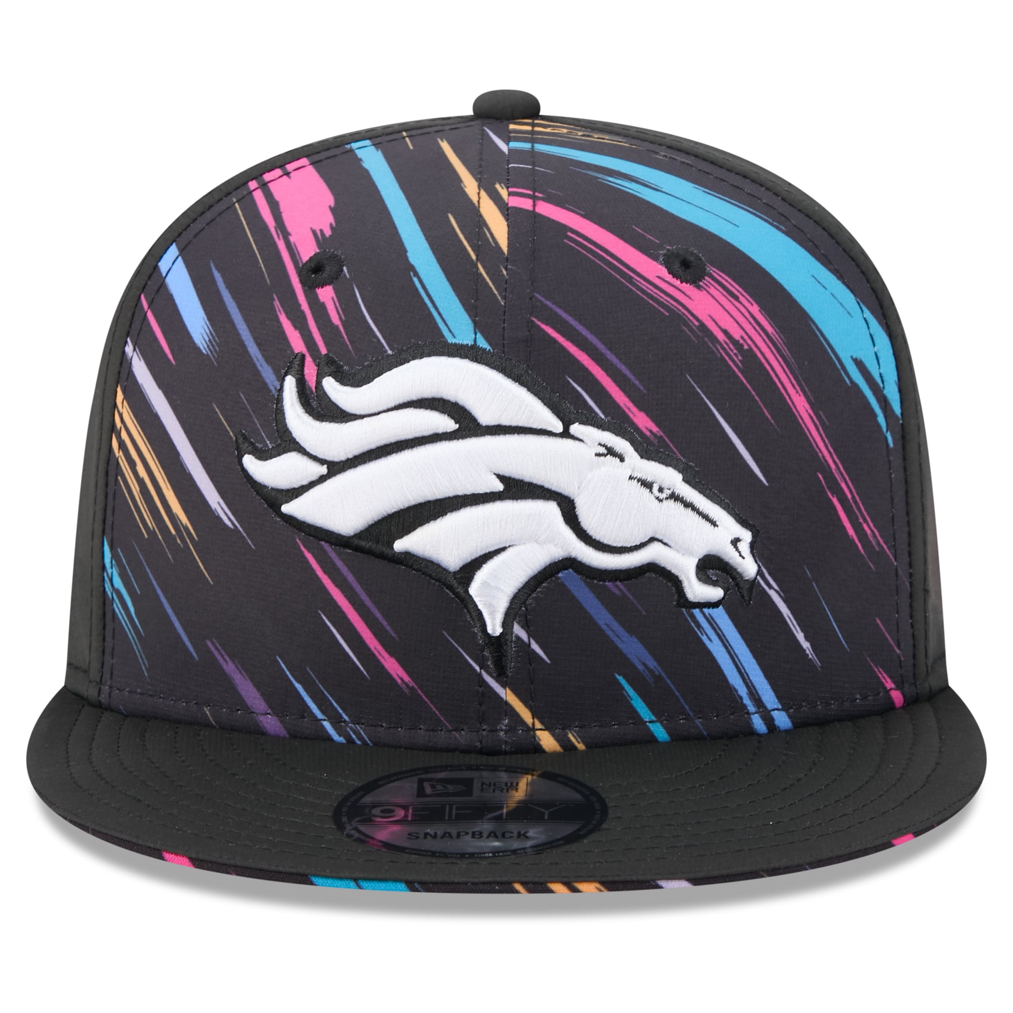 Men's New Era Black Denver Broncos 2026 NFL Crucial Catch 9FIFTY Snapback Hat