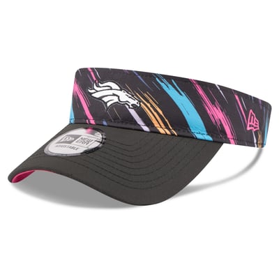 Denver Broncos New Era 2026 NFL Crucial Catch Adjustable Visor - Black