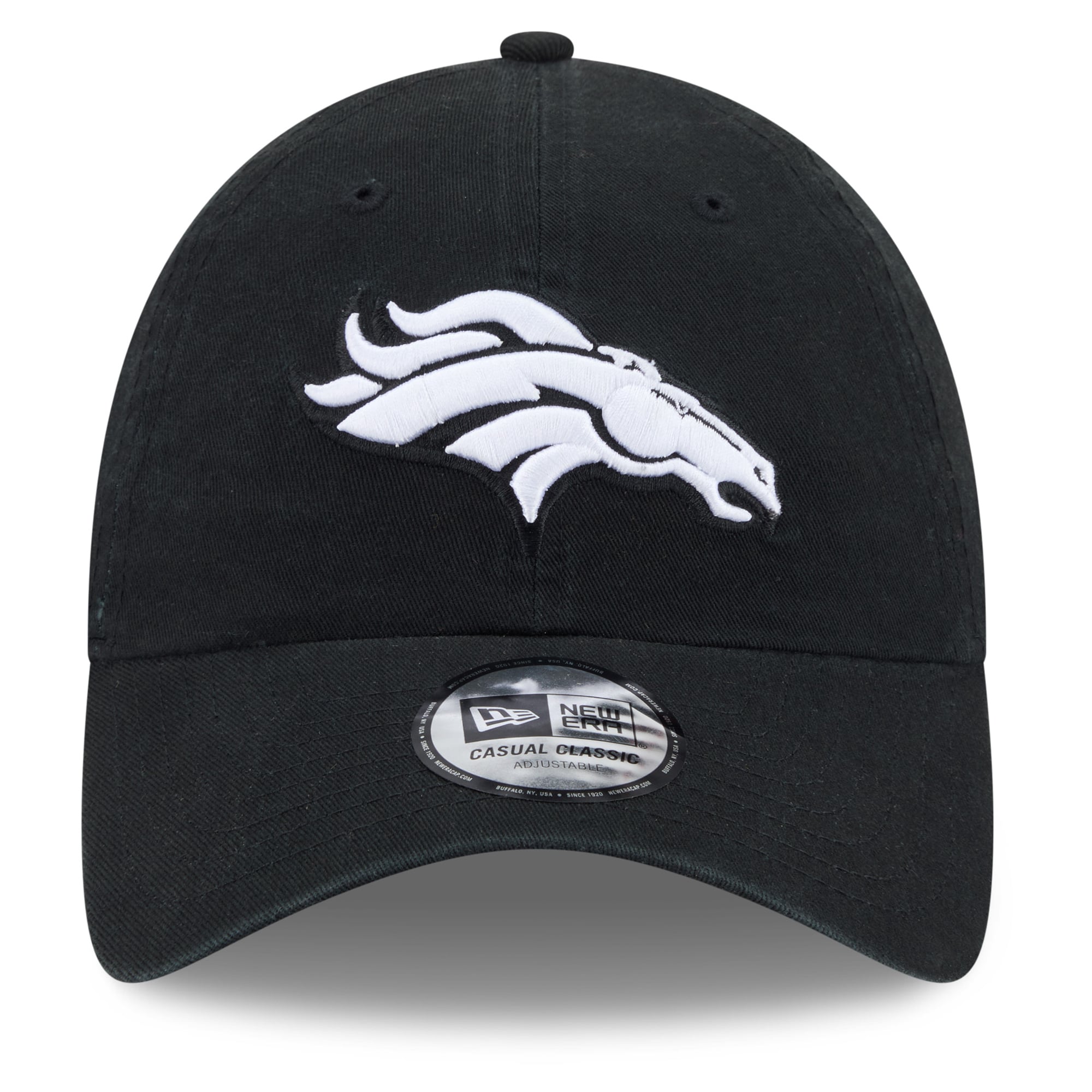 Men's New Era Black Denver Broncos 2026 NFL Crucial Catch Casual Classic Adjustable Hat