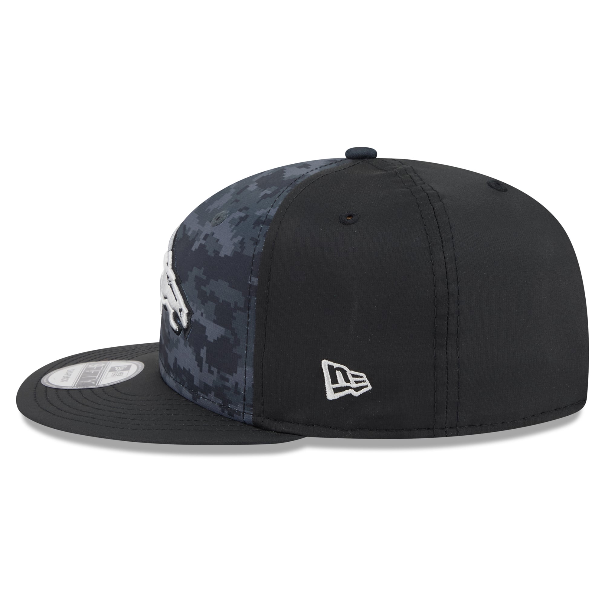 Casquette snapback New Era noire Denver Broncos 2026 Salute To Service 9FIFTY pour homme