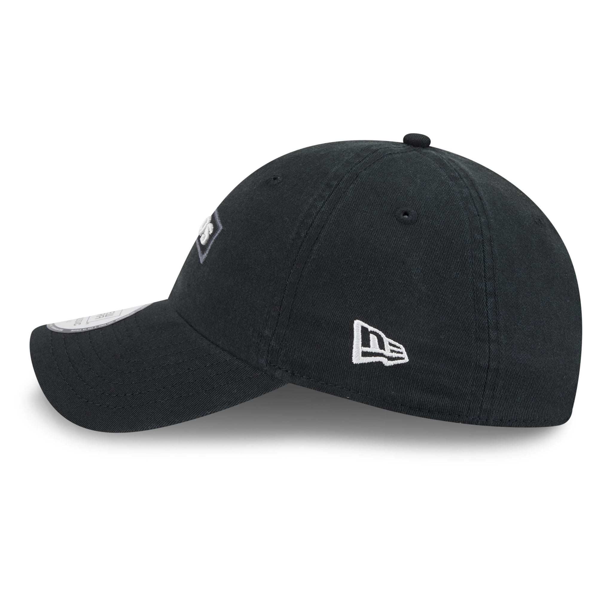 Casquette New Era noire pour homme Denver Broncos 2026 Salute To Service, style classique décontracté et ajustable