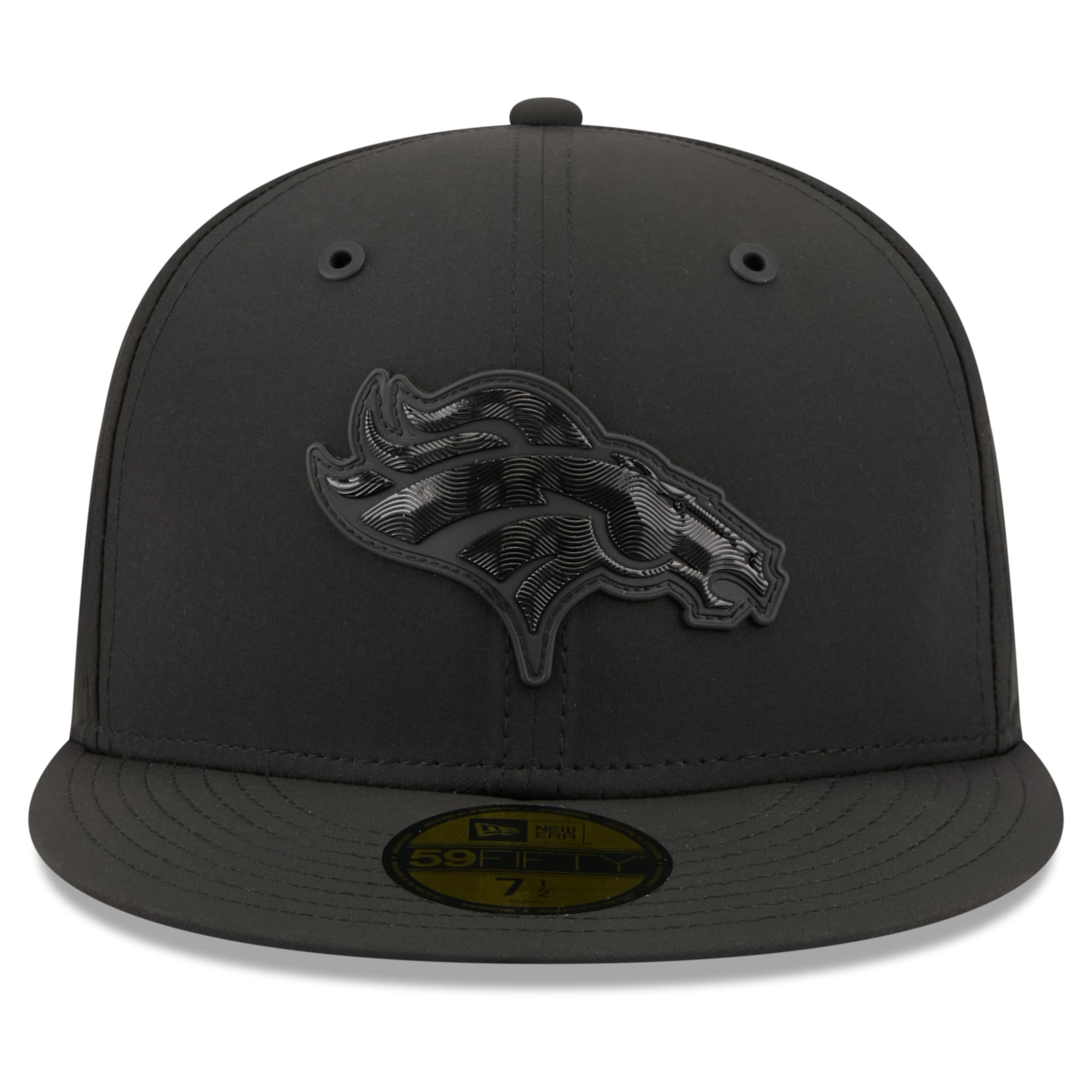 Men's New Era Black Denver Broncos 2026 Sideline 59FIFTY Fitted Hat