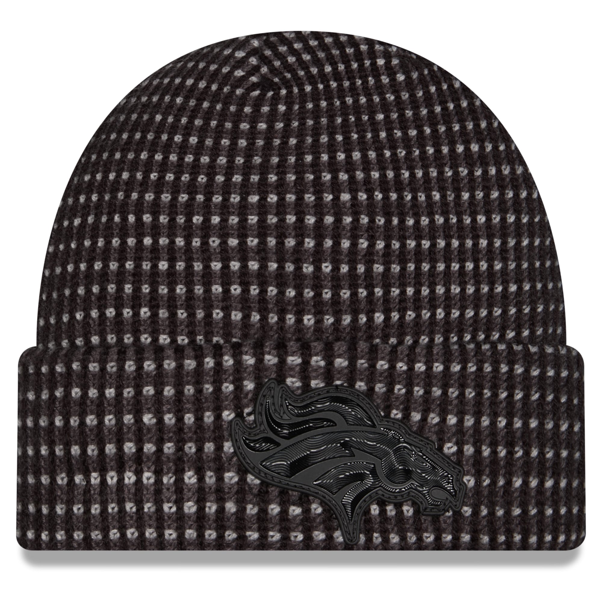 Bonnet à revers New Era noir Denver Broncos 2026 pour homme