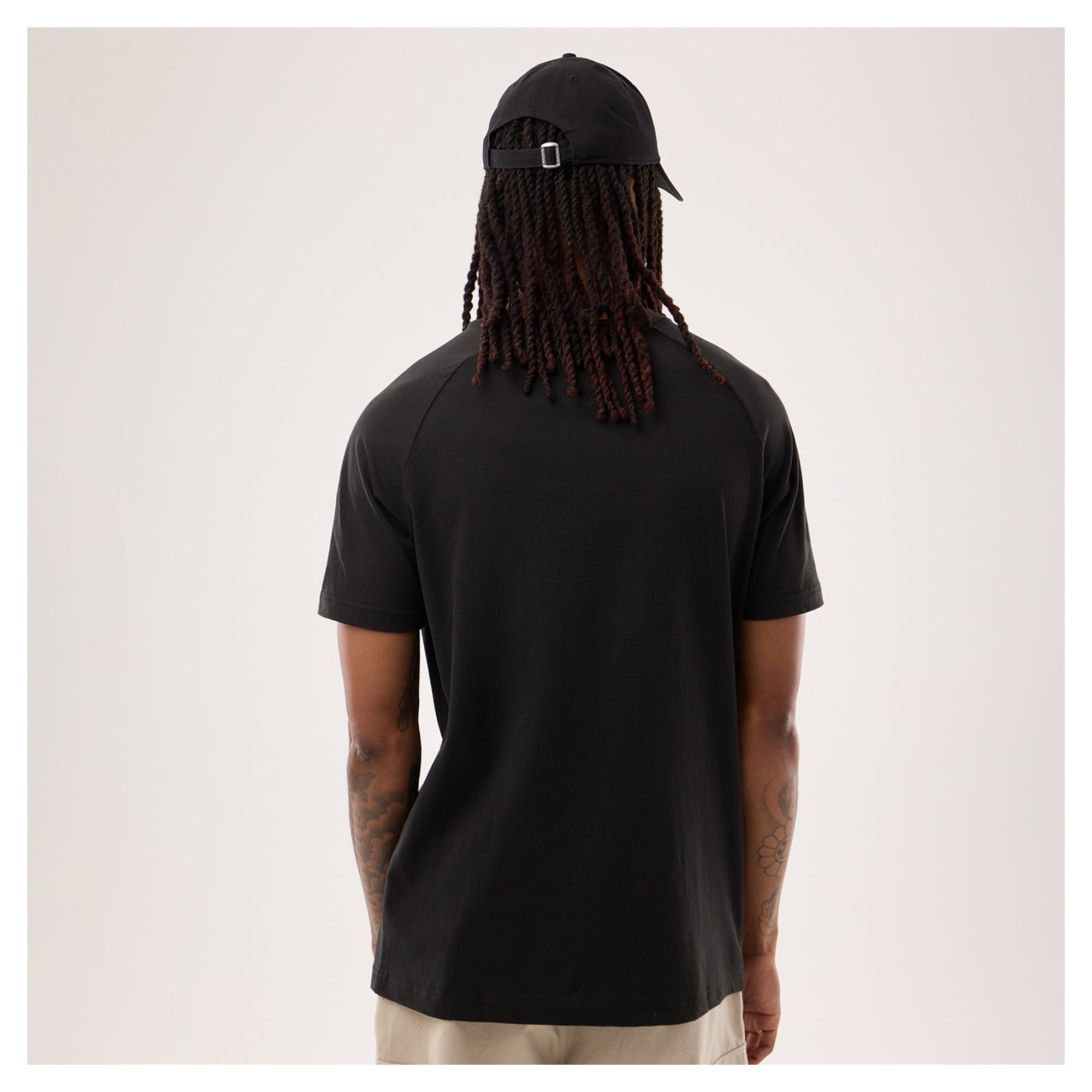 T-shirt fonctionnel New Era noir pour homme, Denver Broncos, les fans