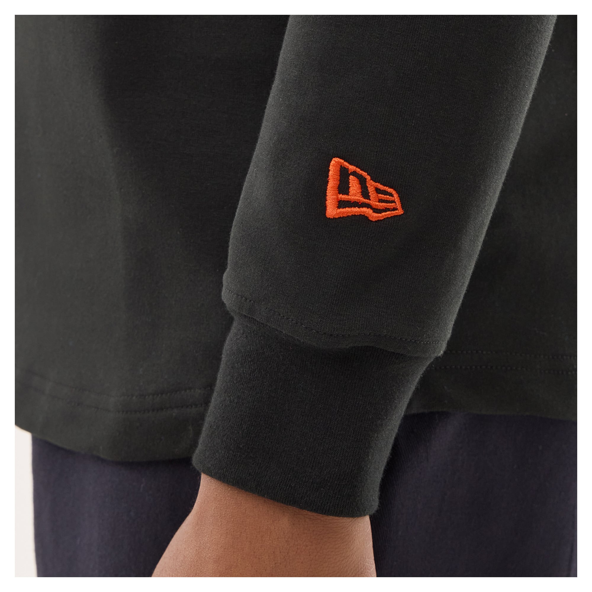 Men's New Era Black Denver Broncos Functional Fandom Twofer Hoodie