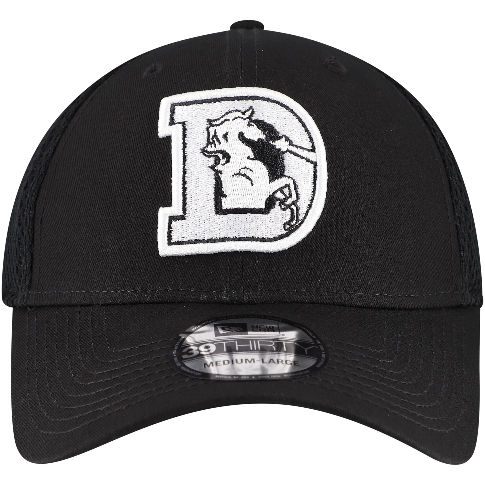 Casquette Main Neo 39THIRTY Flex noire des Denver Broncos de New Era pour homme