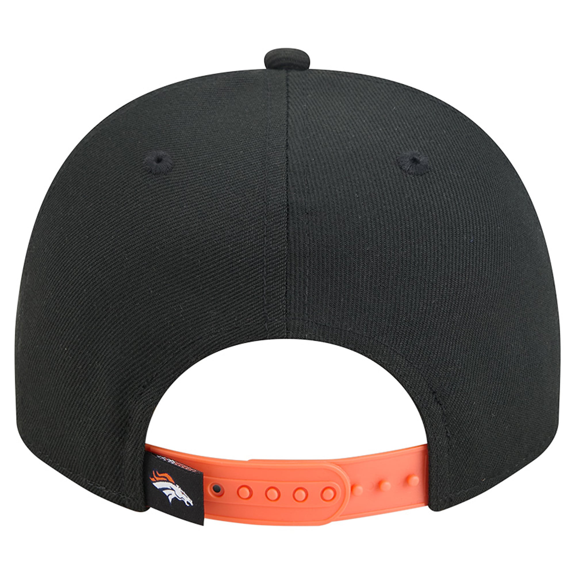 Men's New Era Black Denver Broncos Proud A-Frame 9FIFTY Snapback Hat