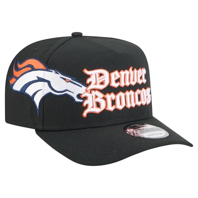 Denver Broncos New Era Proud A-Frame 9FIFTY Snapback Hat - Black