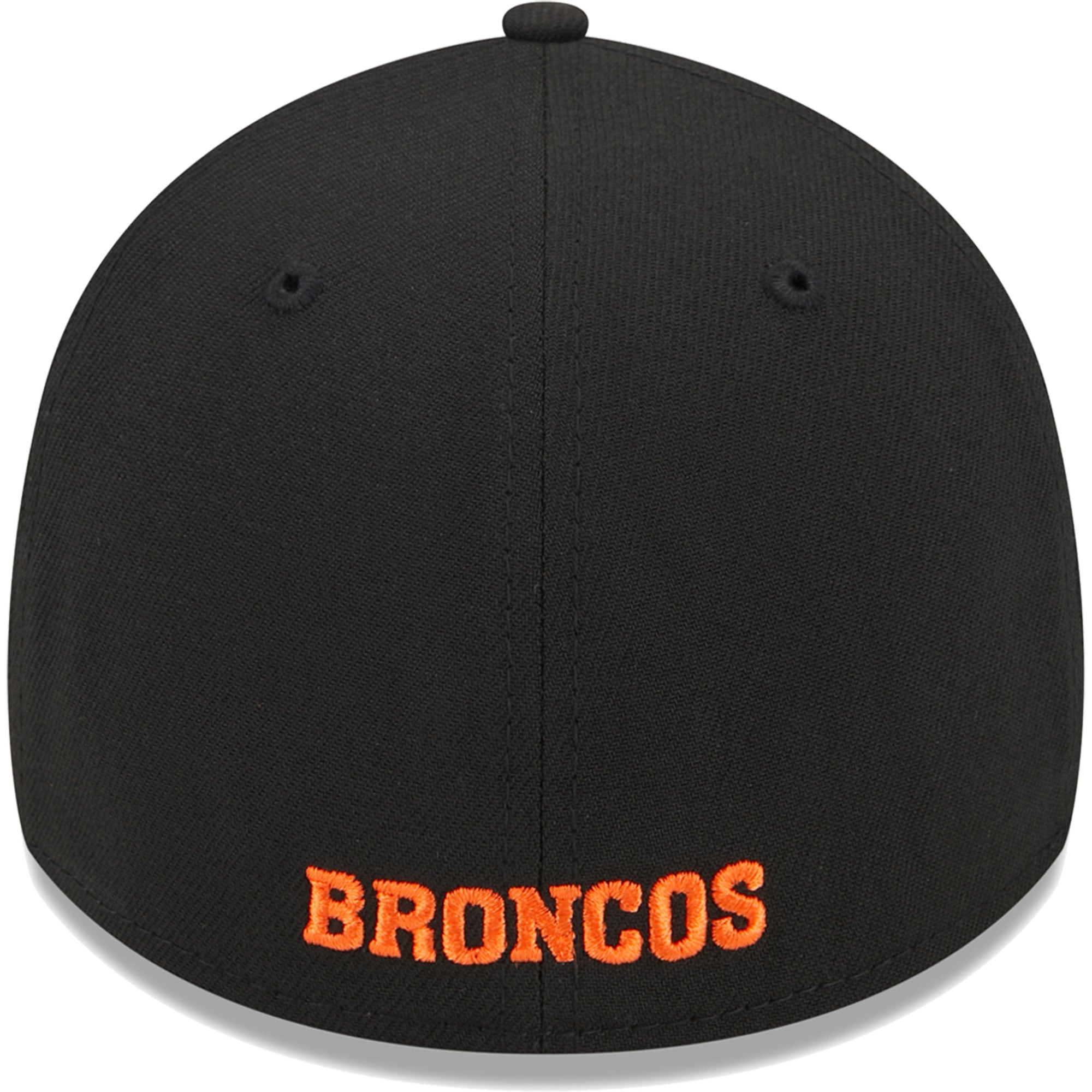 Casquette Flex New Era Denver Broncos Throwback Main 39THIRTY pour homme, noire