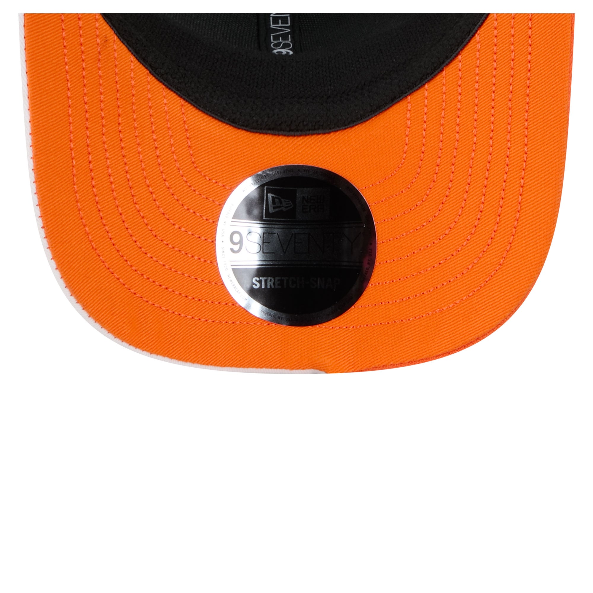 Men's New Era Black/White Denver Broncos Fan 9SEVENTY Adjustable Hat
