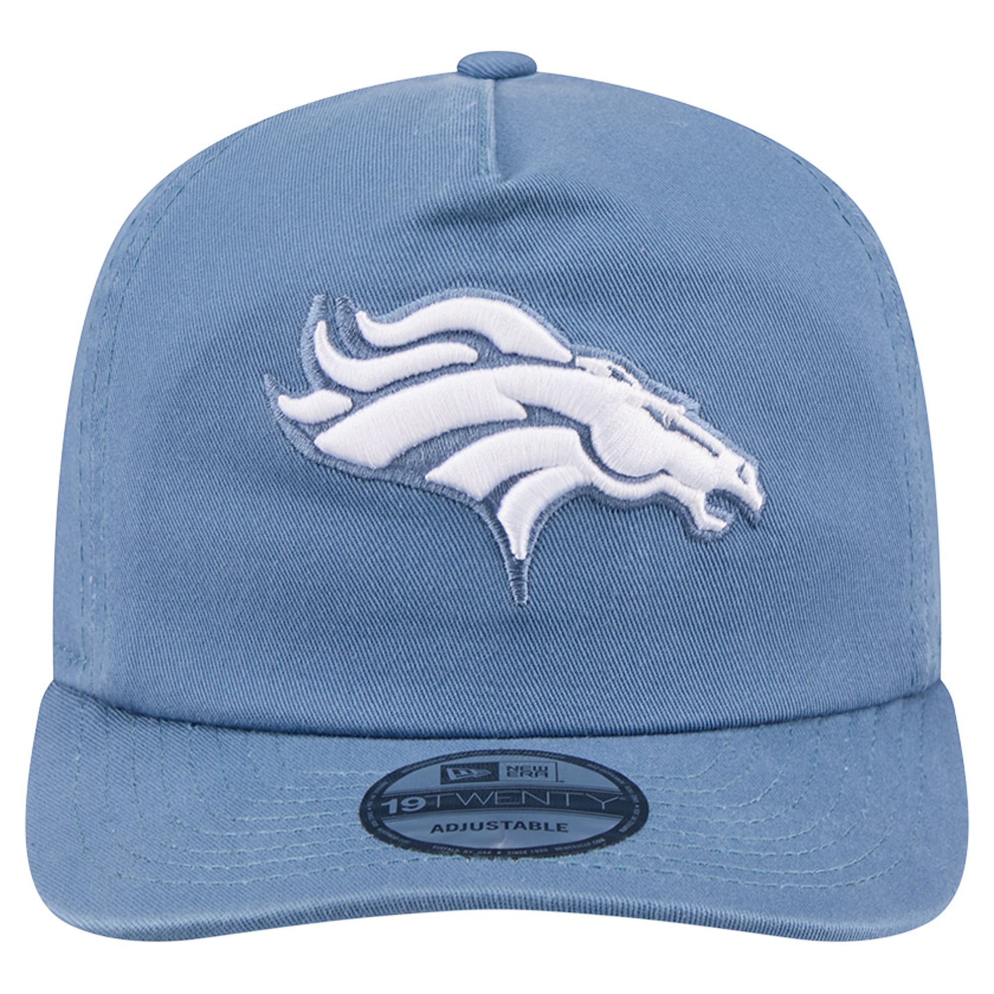 Casquette ajustable New Era bleue Denver Broncos 19TWENTY pour homme