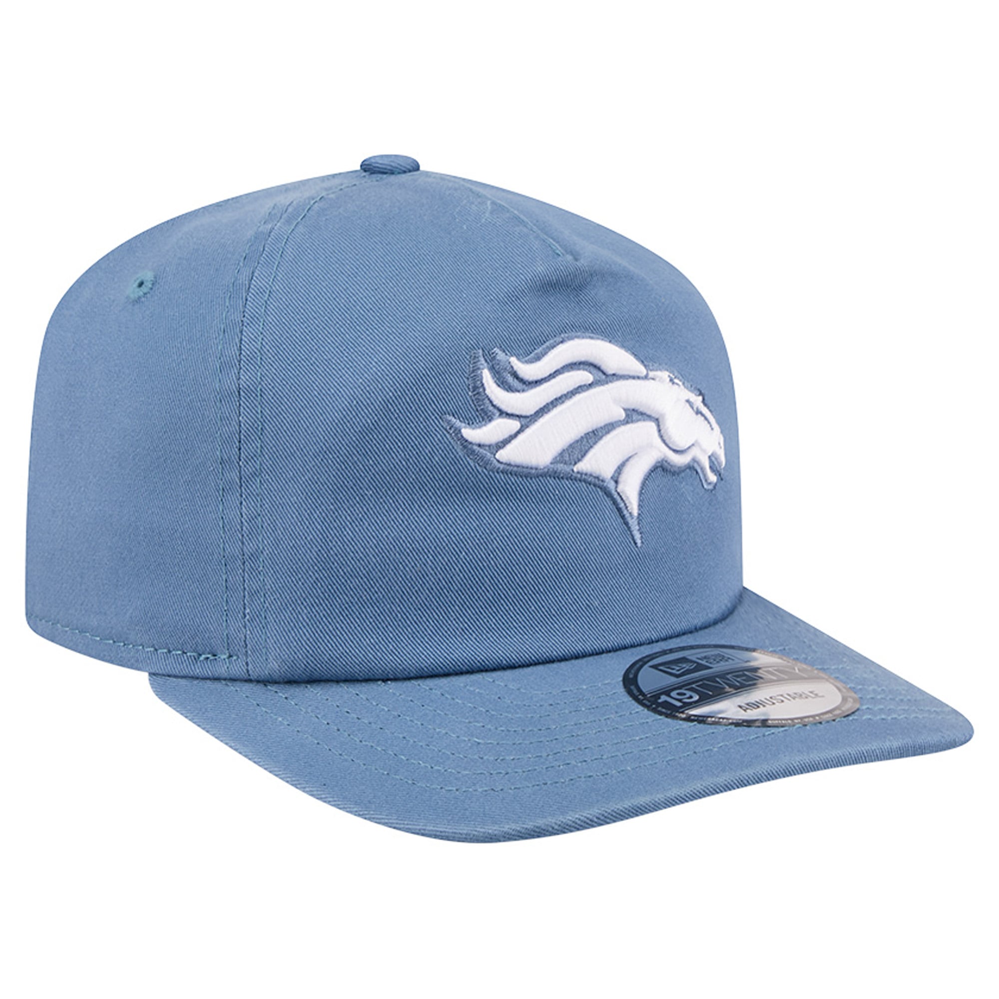 Casquette ajustable New Era bleue Denver Broncos 19TWENTY pour homme