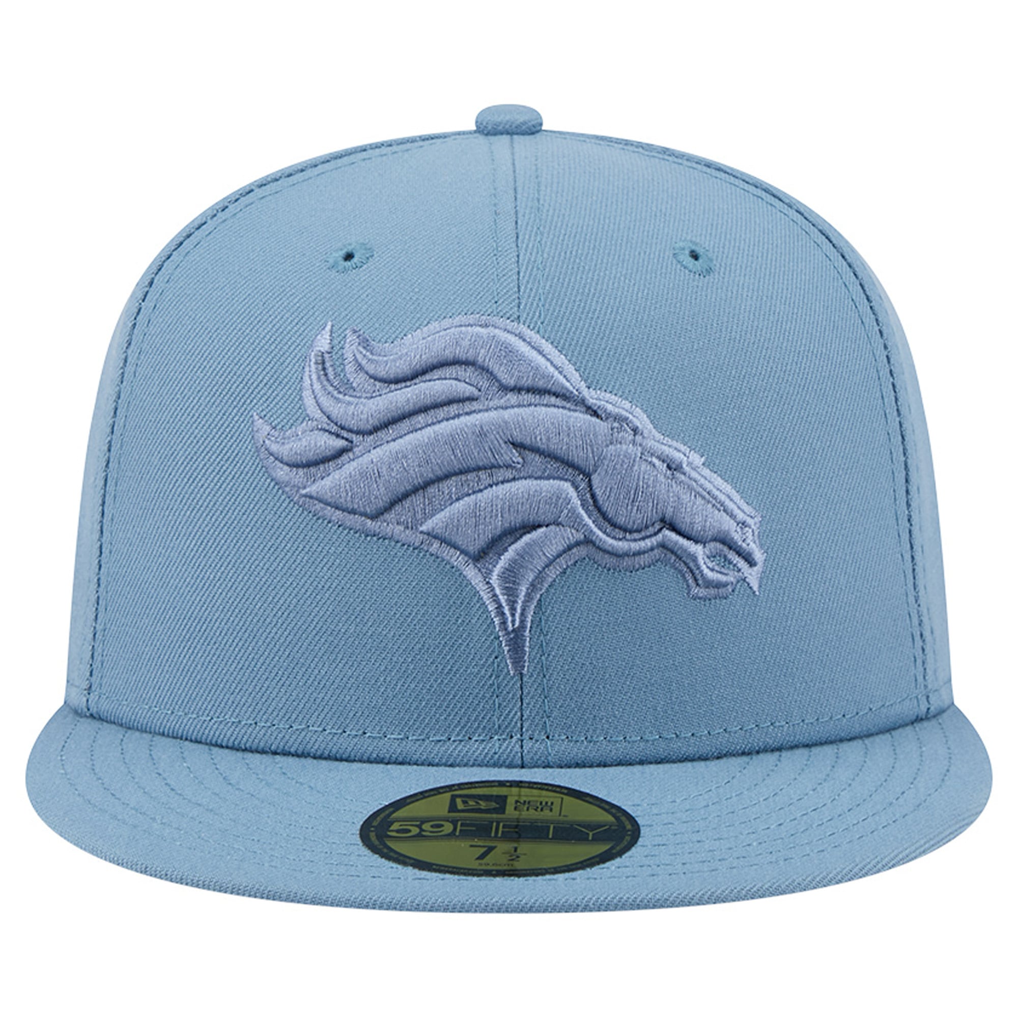 Casquette ajustée New Era 59FIFTY pour homme, coloris Denver Broncos, bleue