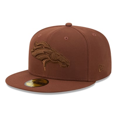 Denver Broncos New Era Color Pack 59FIFTY Fitted Hat - Brown
