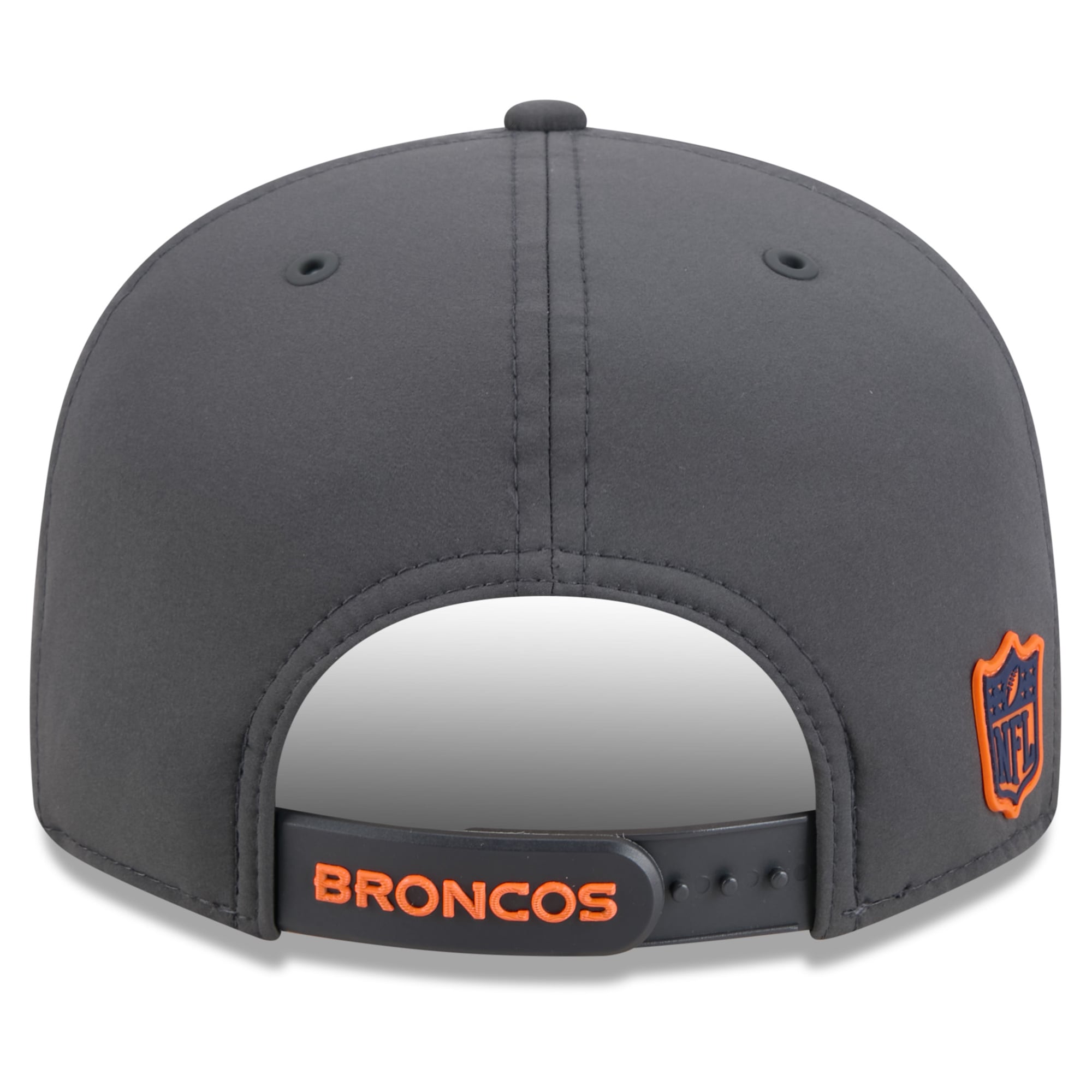 Casquette snapback New Era 9FIFTY pour homme, couleur anthracite, Denver Broncos, collection 2026, idéale pour les temps froids.