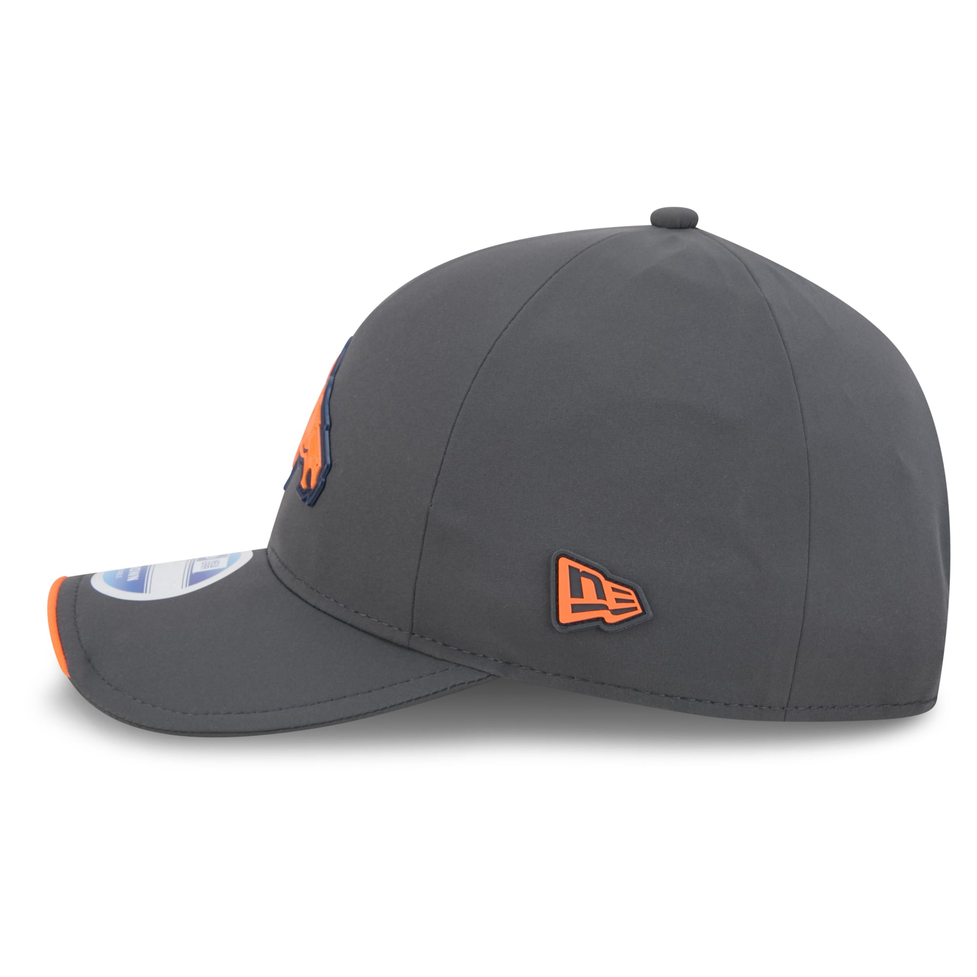 Casquette ajustable New Era 9FORTY M-Crown pour homme, couleur anthracite, Denver Broncos, collection 2026 Sideline, idéale pour les temps froids.