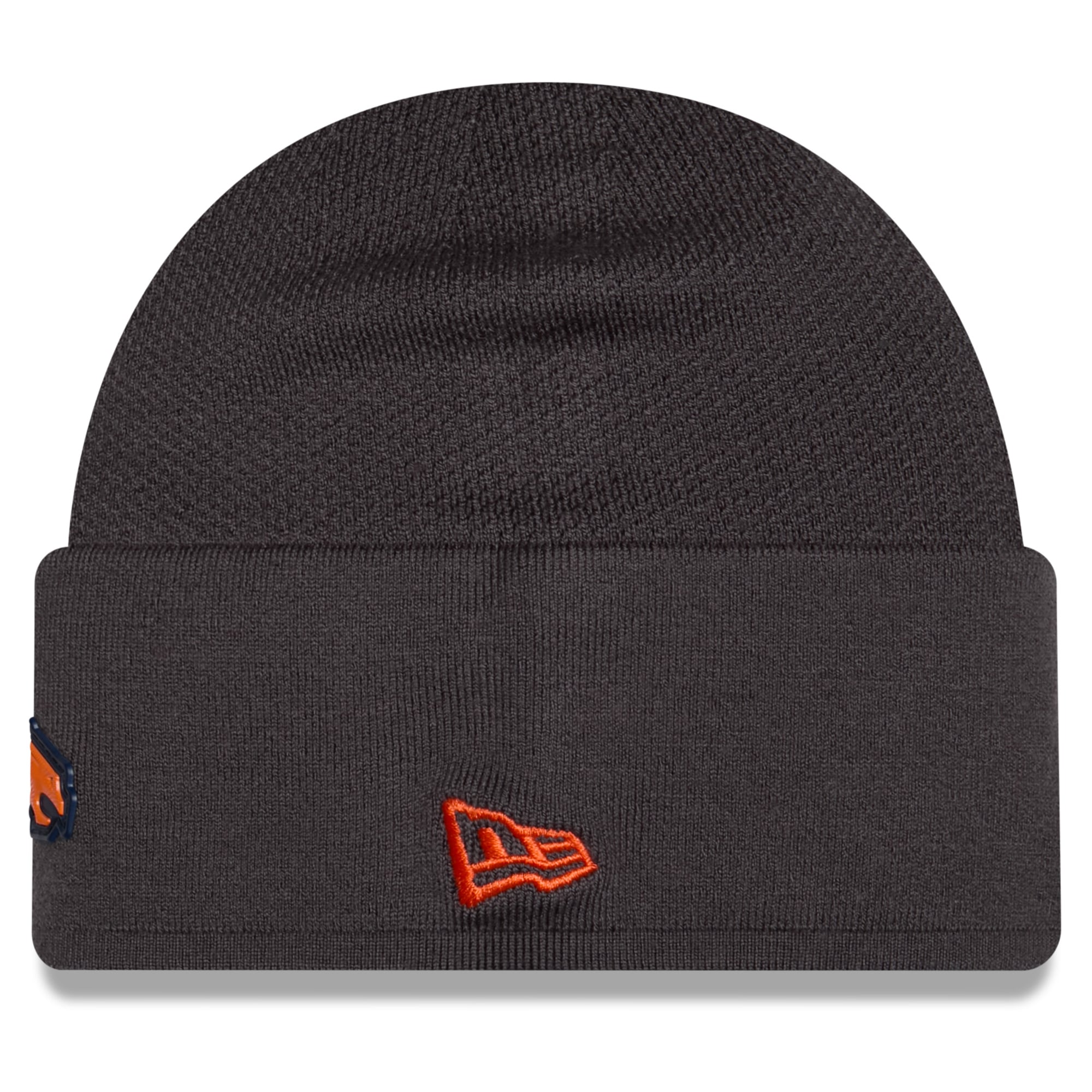 Men's New Era Charcoal Denver Broncos 2026 Sideline Cold Weather  Skully Knit Hat