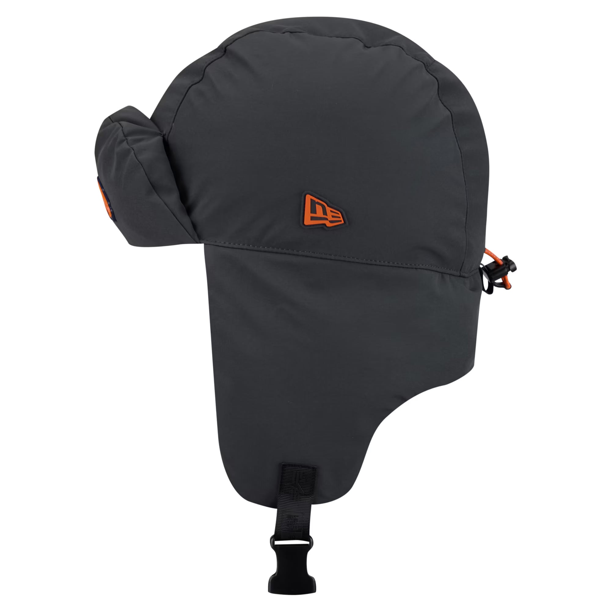 Casquette trappeur New Era anthracite pour homme, Denver Broncos 2026, idéale pour les temps froids.
