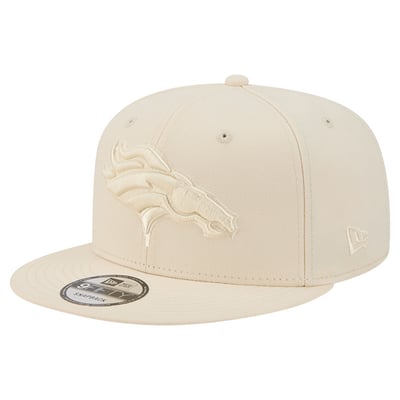 Denver Broncos New Era Color Pack 9FIFTY Snapback Hat - Cream