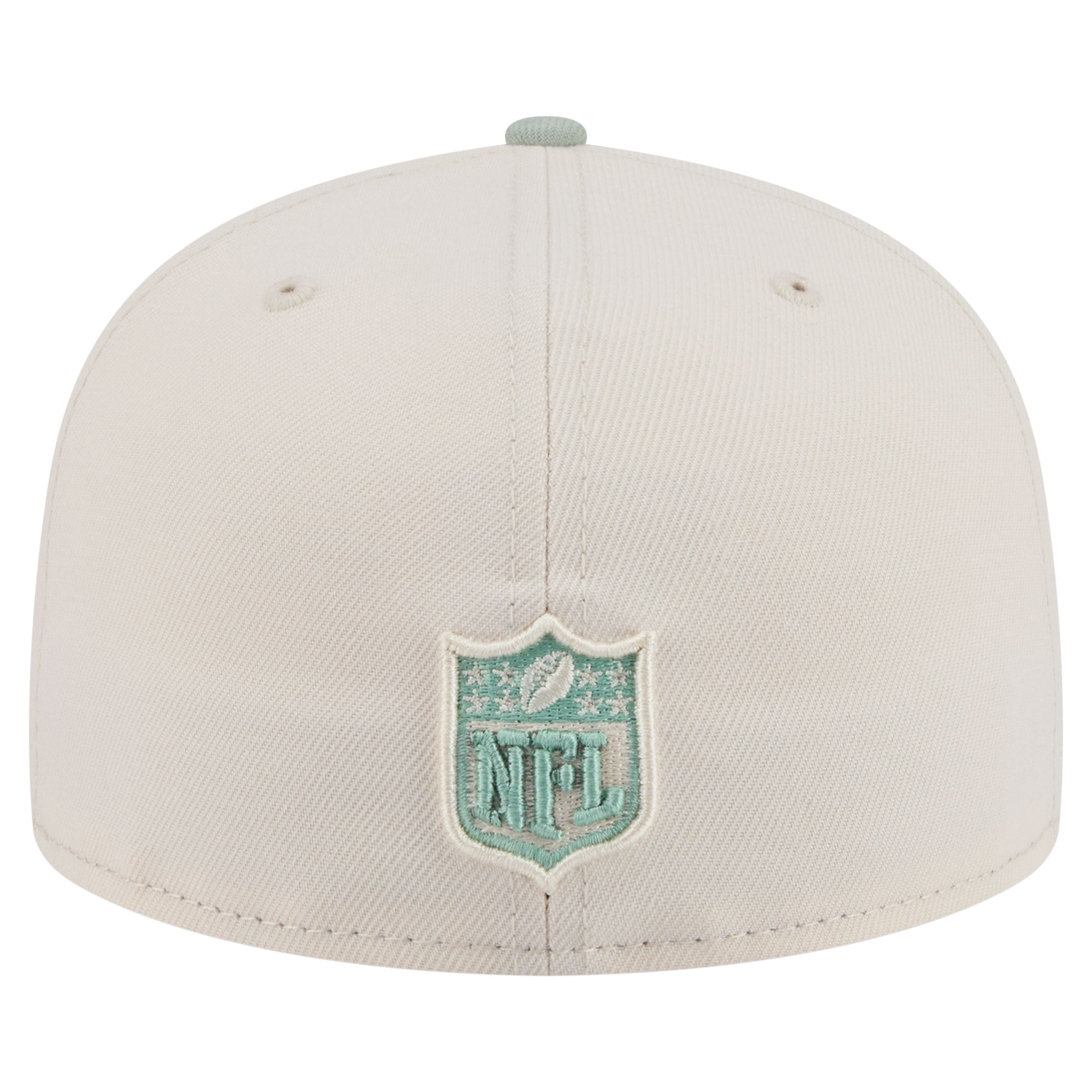 Casquette ajustée New Era 59FIFTY pour homme, coloris crème/vert clair Denver Broncos