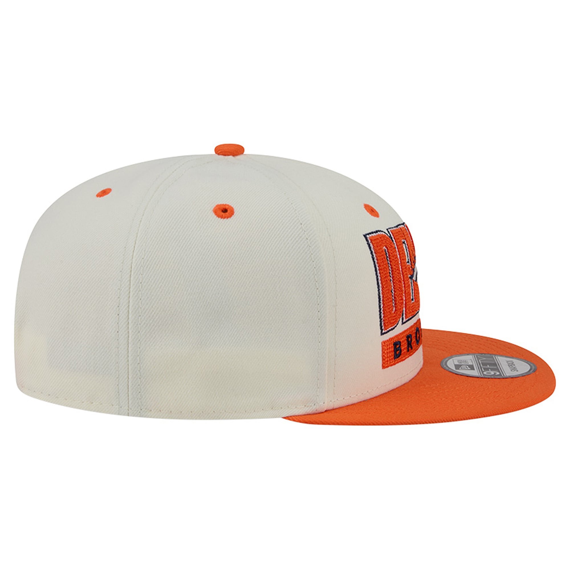 Casquette snapback New Era crème/orange Denver Broncos Classic 9FIFTY pour homme
