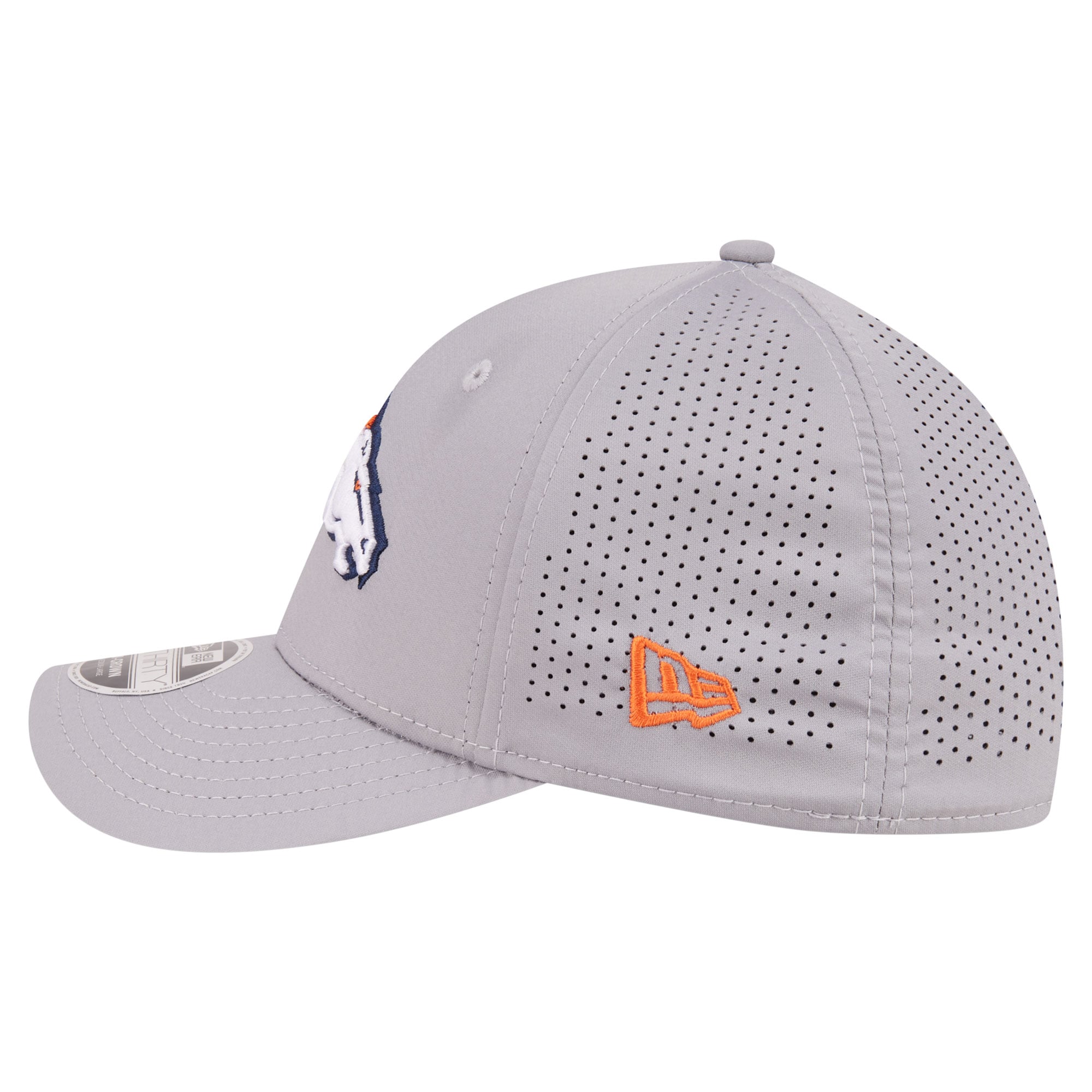 Men's New Era Gray Denver Broncos 39THIRTY M-Crown Stretch Hat