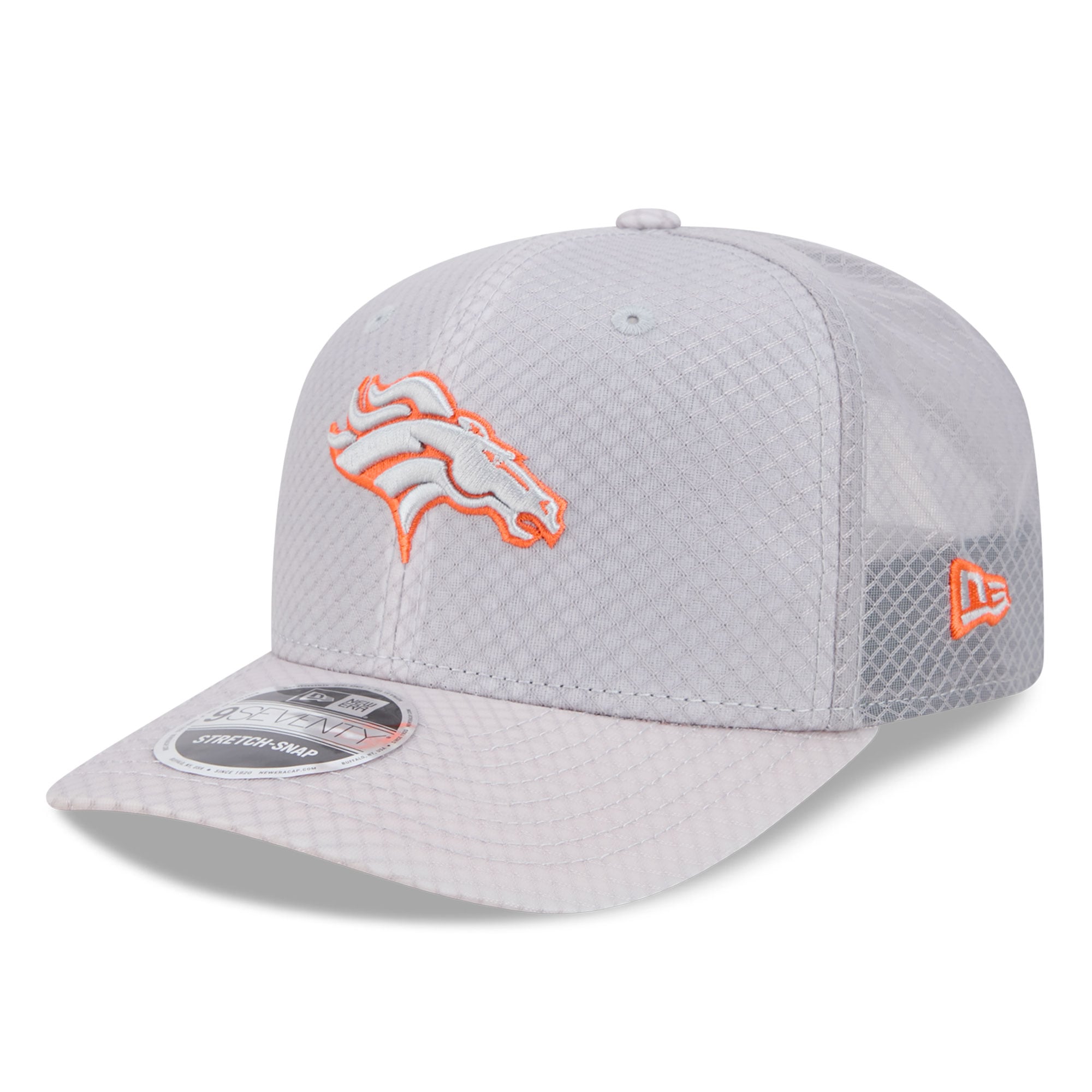 Casquette ajustable New Era grise Denver Broncos 9SEVENTY pour homme