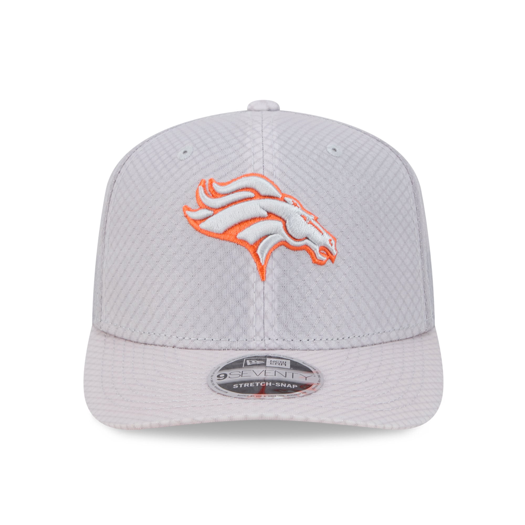 Casquette ajustable New Era grise Denver Broncos 9SEVENTY pour homme