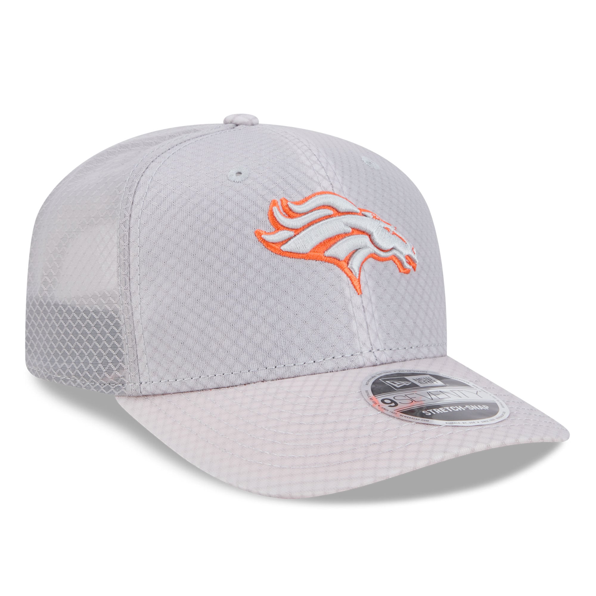 Casquette ajustable New Era grise Denver Broncos 9SEVENTY pour homme