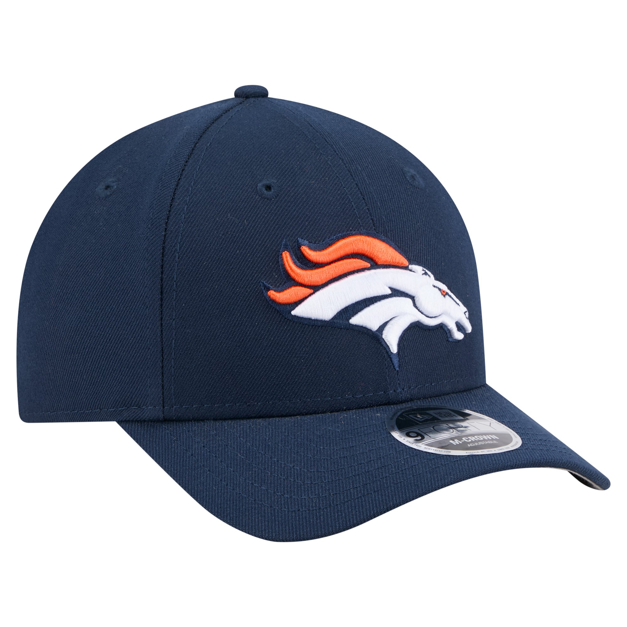 Men's New Era Navy Denver Broncos Team Collection 9FORTY M-Crown Adjustable Hat