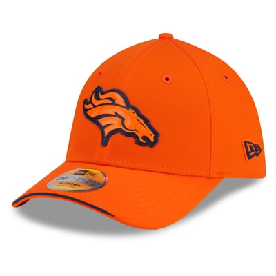 Denver Broncos New Era 2026 Sideline 39THIRTY M-Crown Flex Hat - Orange