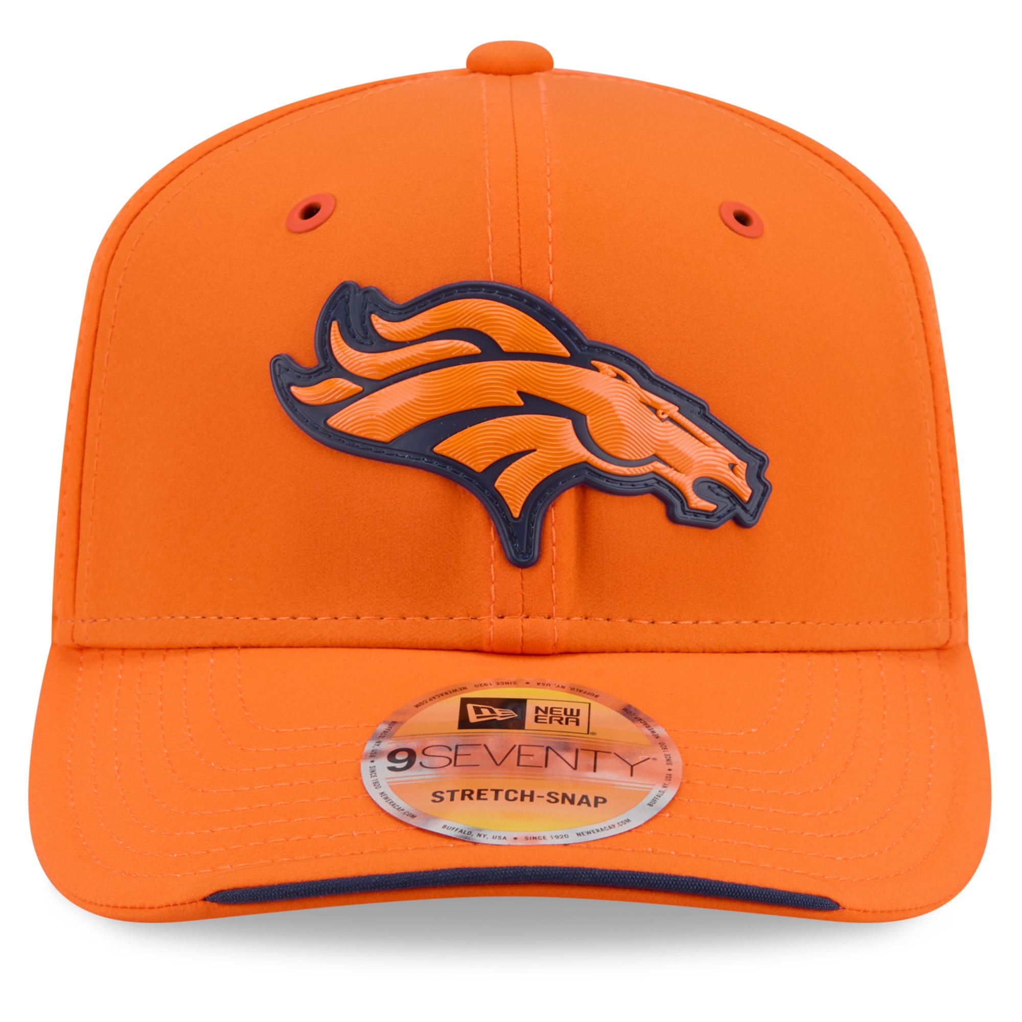 Men's New Era Orange Denver Broncos 2026 Sideline 9SEVENTY Adjustable Hat