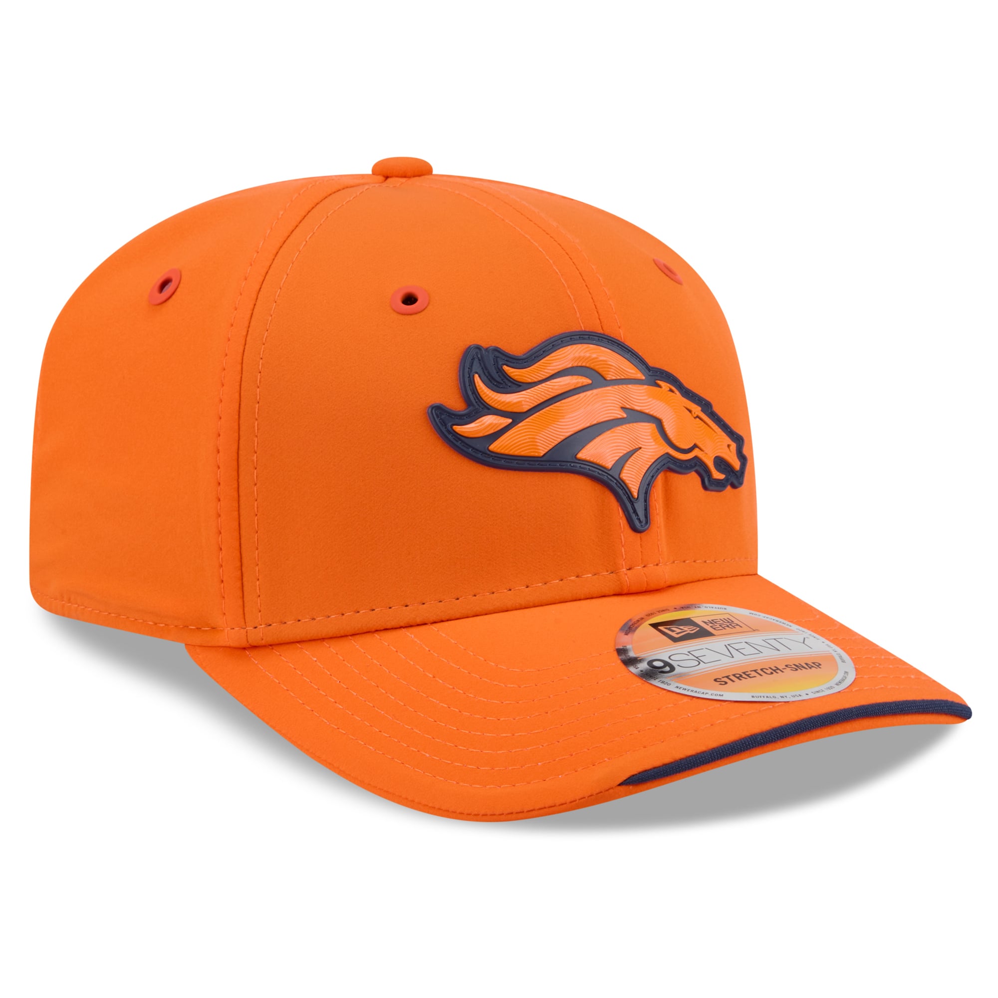 Men's New Era Orange Denver Broncos 2026 Sideline 9SEVENTY Adjustable Hat