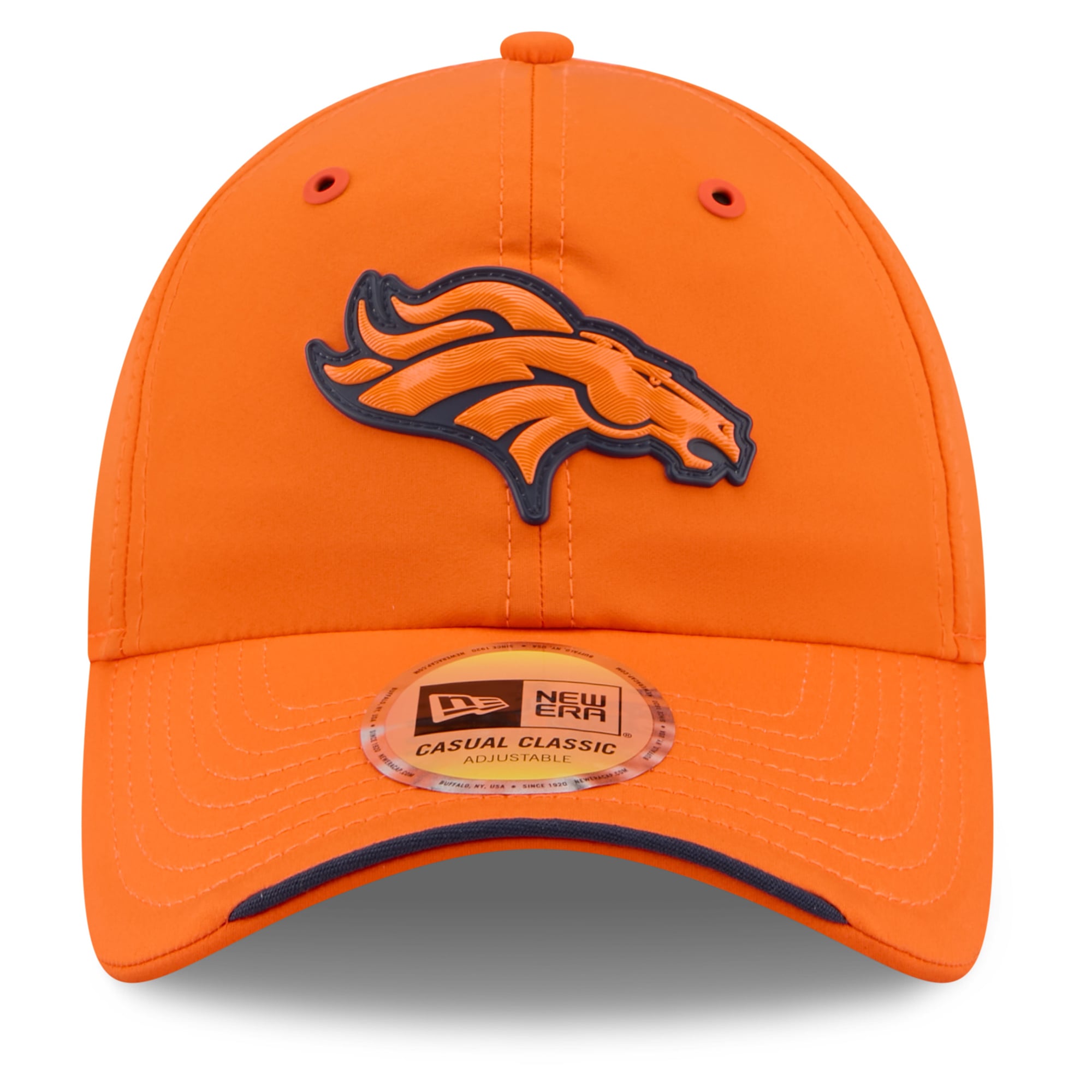 Men's New Era Orange Denver Broncos 2026 Sideline Casual Classic Adjustable Hat