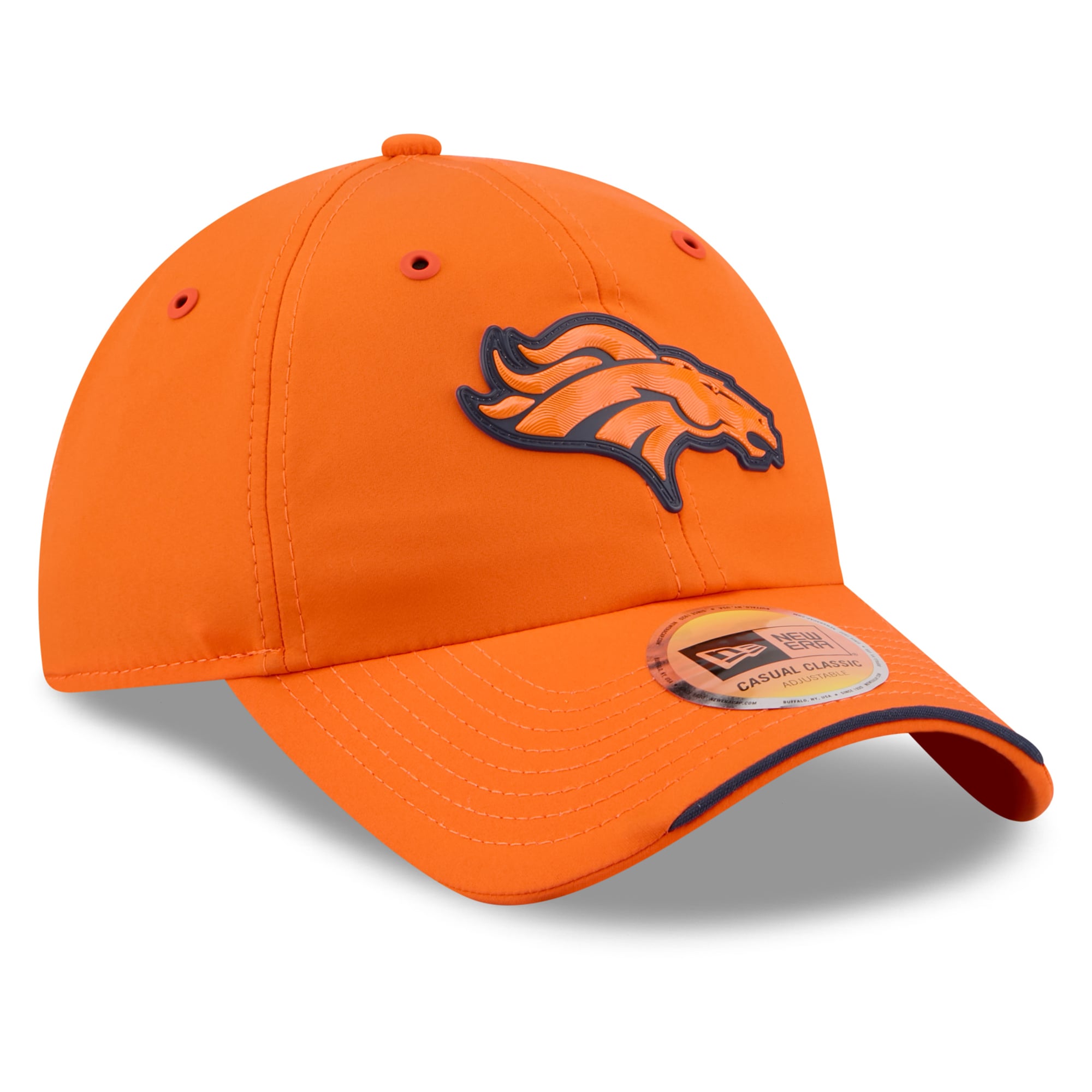 Men's New Era Orange Denver Broncos 2026 Sideline Casual Classic Adjustable Hat