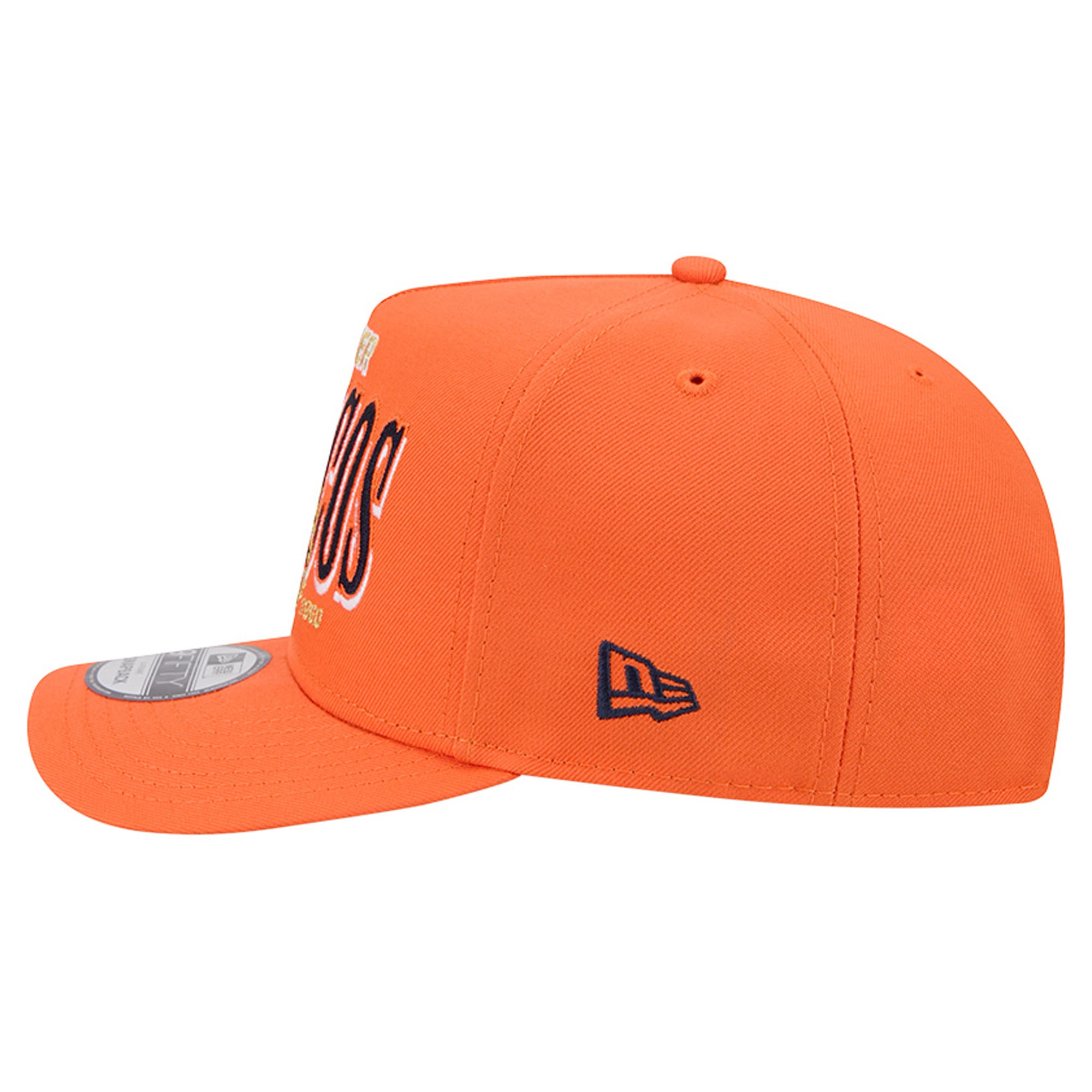 Casquette snapback New Era 9FIFTY Laurel A-Frame orange Denver Broncos pour homme