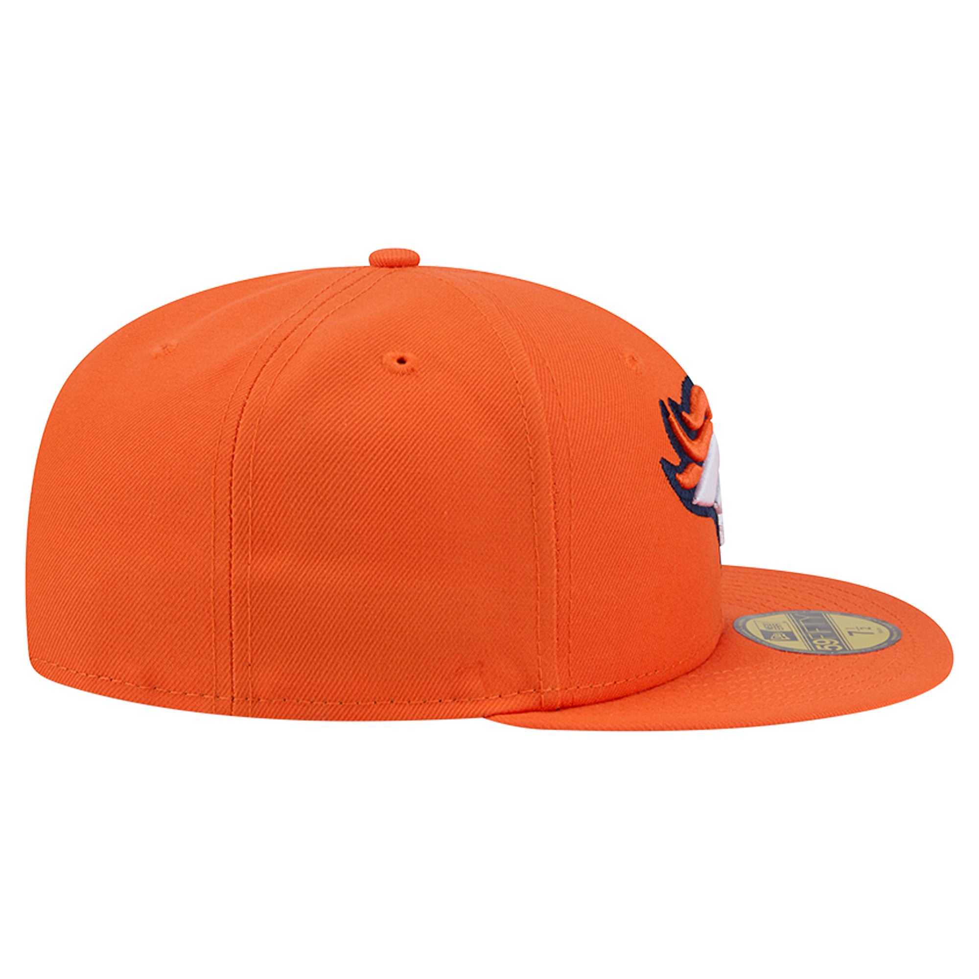 Casquette ajustée New Era 59FIFTY orange Denver Broncos pour homme