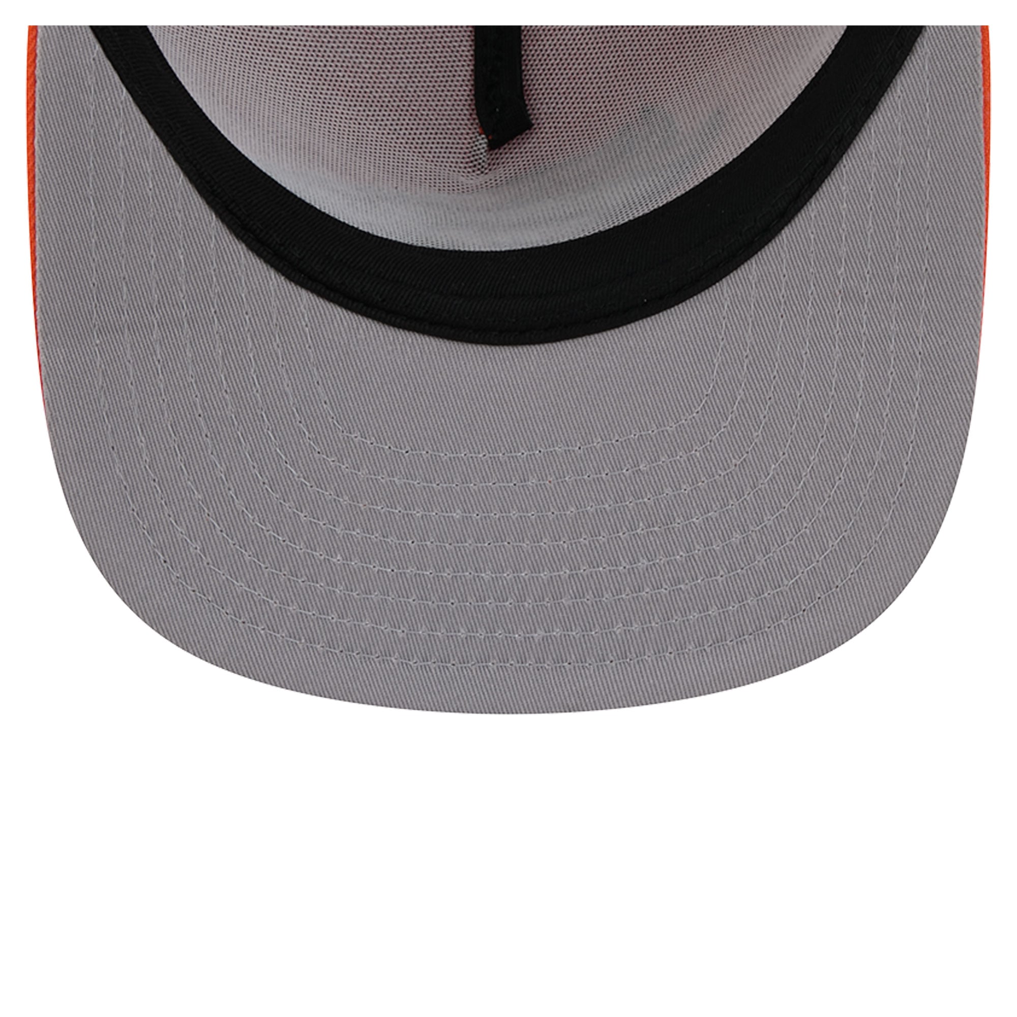 Casquette trucker New Era 9FIFTY Snapback orange/marine Denver Broncos pour homme