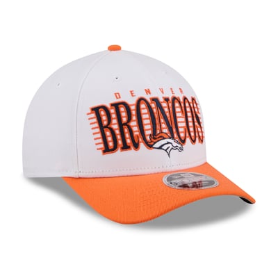 Denver Broncos New Era Loyal 9FORTY M-Crown Adjustable Hat - White