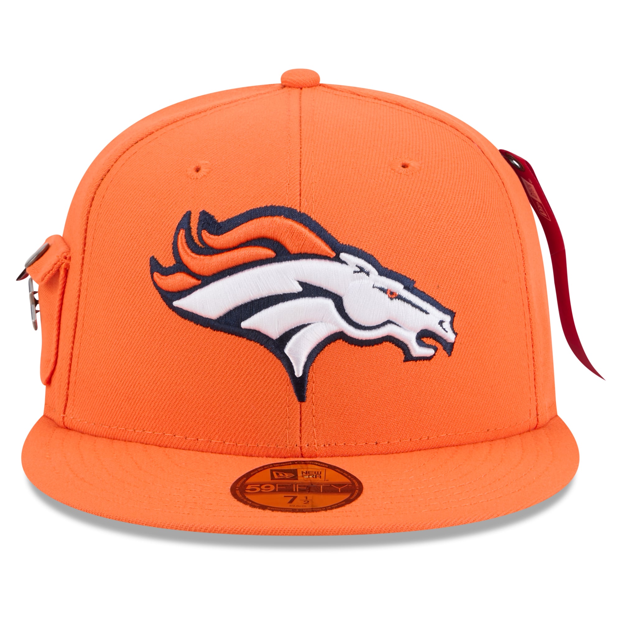 Casquette ajustée New Era x Alpha Industries 59FIFTY orange Denver Broncos pour homme