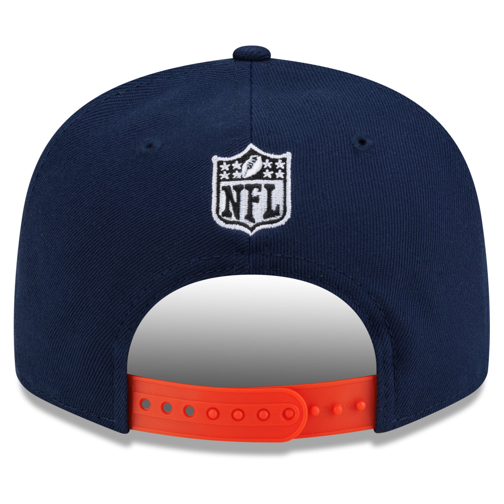 Casquette snapback New Era x Born x Raised Denver Broncos 9FIFTY pour homme, bleu marine/orange