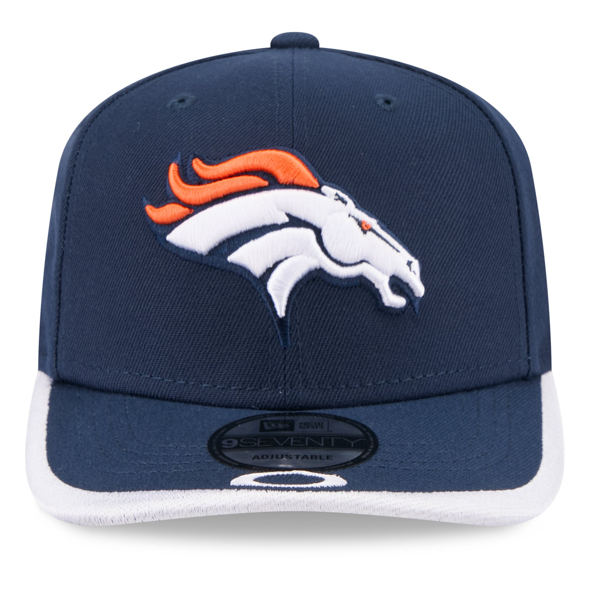 Casquette ajustable New Era x Oakley Denver Broncos 9SEVENTY bleu marine pour homme