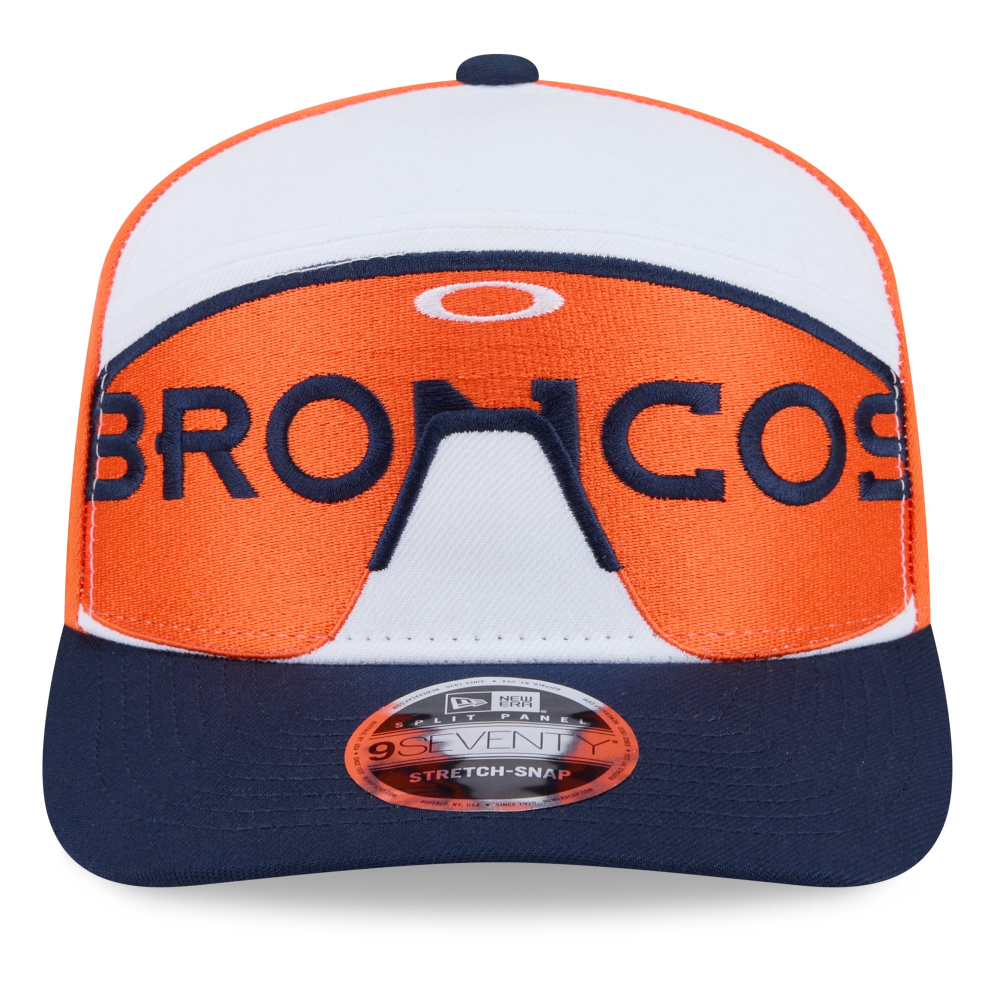 Casquette ajustable New Era x Oakley 9SEVENTY orange Denver Broncos pour homme