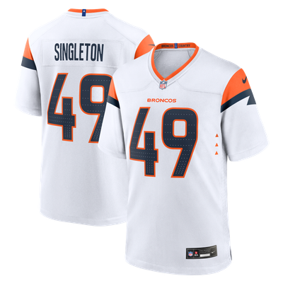 Alex Singleton Denver Broncos Nike Game Player Jersey - White