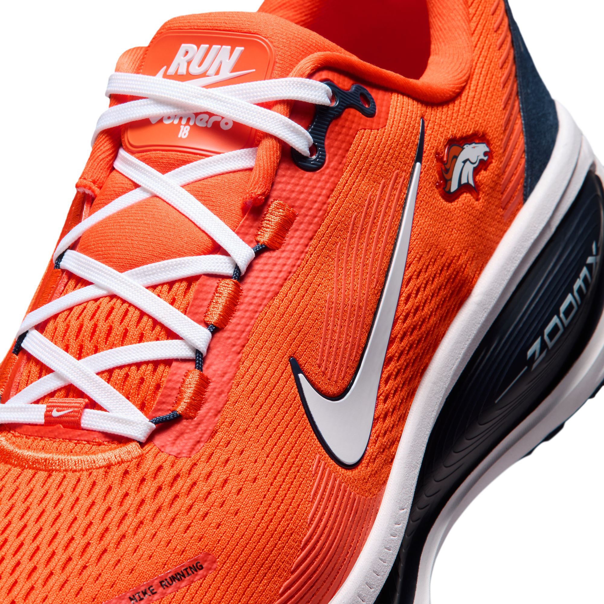 Men's Nike Denver Broncos Vomero 18 Running Shoes