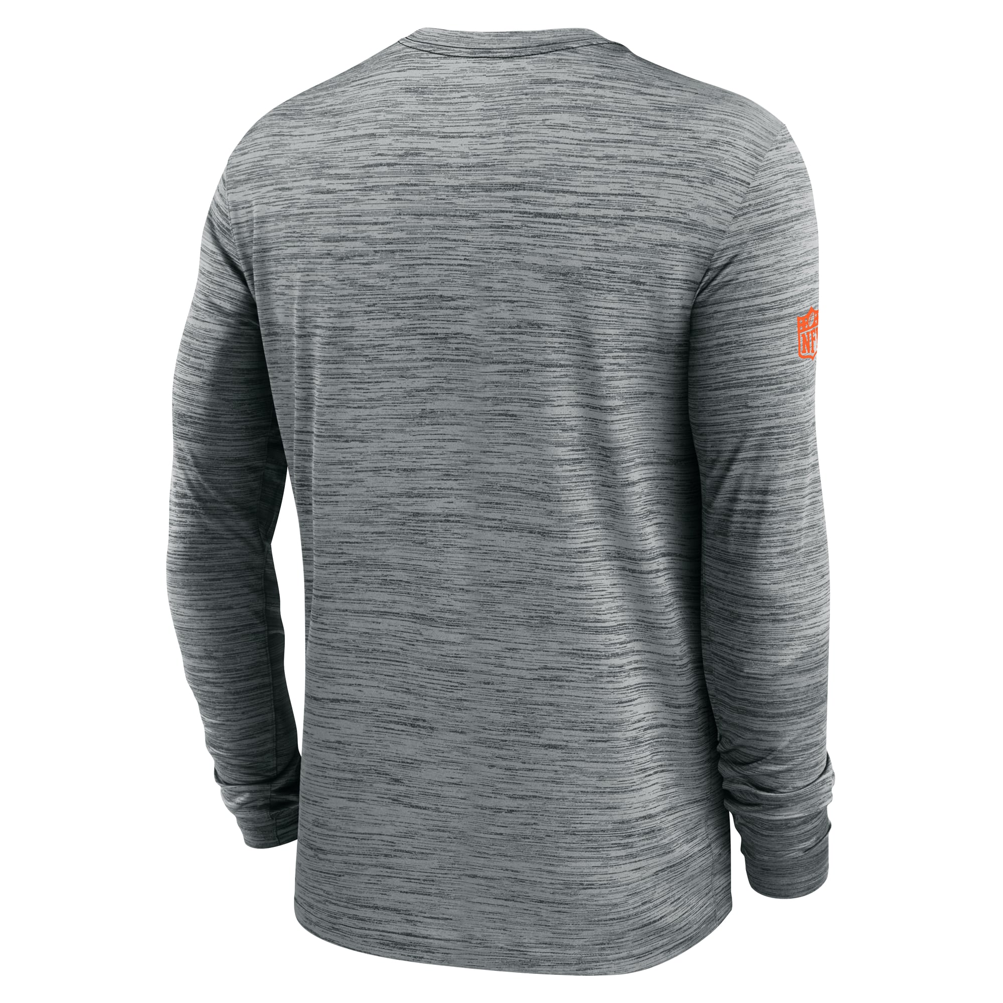 Men's Nike Gray Denver Broncos Sideline Velocity Dri-FIT Long Sleeve T-Shirt