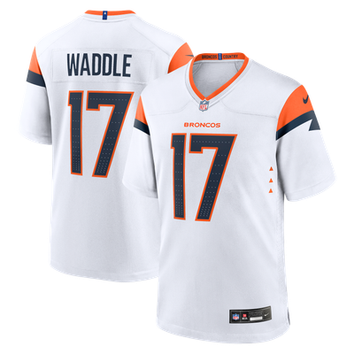 Jaylen Waddle Denver Broncos Nike Game Jersey -  White