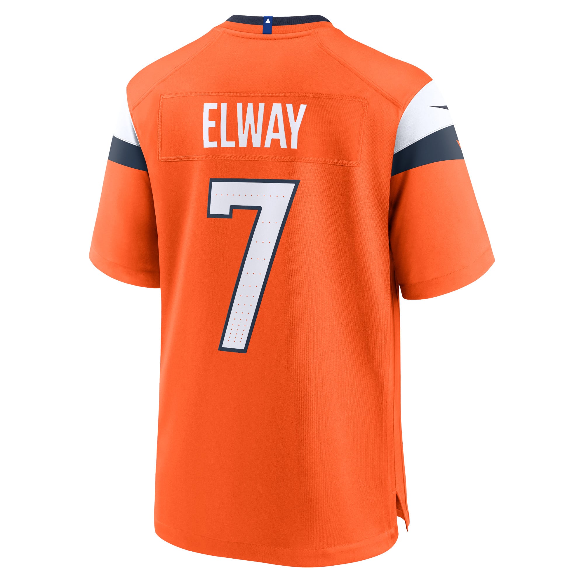 Maillot de match Nike John Elway orange Denver Broncos pour homme, joueur retraité